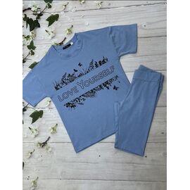 Костюм дитячий на дівчинку 955 blue р.122-140 "Marimaks" недорого оптом від прямого постачальника