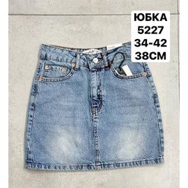 Спідниця жіноча 5227 l.blue р.34-42 "Ruxa" недорого оптом від прямого постачальника