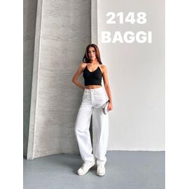 Джинси жіночі 2148 white р.34-40 "Ruxa" недорого оптом від прямого постачальника