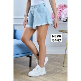 Фотография Шорты женские 5447 l.blue р.34-42 "Ruxa" недорого оптом от прямого поставщика