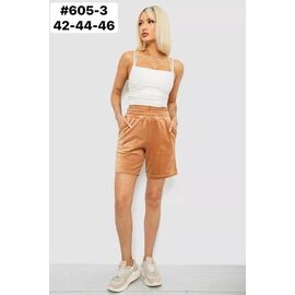 Шорти жіночі 605-3 beige р.42-46 "ZLATA" недорого оптом від прямого постачальника