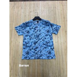 Футболка чоловіча NW1733 l.blue р.3XL-6XL "Navas" недорого оптом від прямого постачальника
