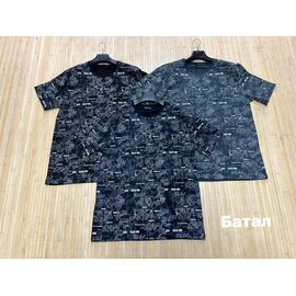 Футболка чоловіча NW1841 green р.3XL-6XL "Navas" недорого оптом від прямого постачальника