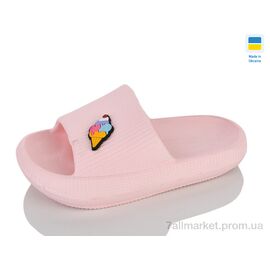 Шльопанці дитячі літні Літо N022 пудра (6 пар р.24-29) "Lot Shoes" недорого оптом від прямого постачальника