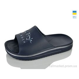 Шльопанці дитячі літні Літо N506(019) синій (6 пар р.30-35) "Lot Shoes" недорого оптом від прямого постачальника