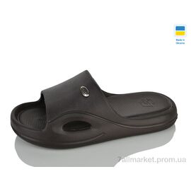 Шльопанці жіночі полегшені Літо N258 шоколад (8 пар р.37-41) "Lot Shoes" недорого оптом від прямого постачальника