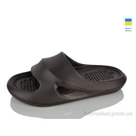 Шльопанці жіночі полегшені Літо N001 шоколад (8 пар р.37-41) "Lot Shoes" недорого оптом від прямого постачальника