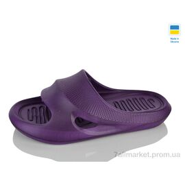 Шльопанці жіночі полегшені Літо N001 бузковий (8 пар р.37-41) "Lot Shoes" недорого оптом від прямого постачальника