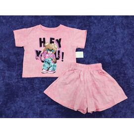 Костюм дитячий на дівчинку PR1006 pink р.3-7 "Proschenko" недорого оптом від прямого постачальника