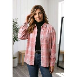 Сорочка жіноча 17896 pink р.44-48 "Kosta" недорого оптом від прямого постачальника