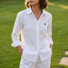 Сорочка жіноча 3561 white р.M-XL "Kosta" недорого оптом від прямого постачальника