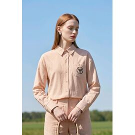 Сорочка жіноча 3567 beige р.M-XL "Kosta" недорого оптом від прямого постачальника