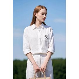 Сорочка жіноча 3567 white р.M-XL "Kosta" недорого оптом від прямого постачальника
