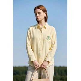 Сорочка жіноча 3567 yellow р.M-XL "Kosta" недорого оптом від прямого постачальника