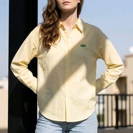 Сорочка жіноча 3568 yellow р.M-XL "Kosta" недорого оптом від прямого постачальника