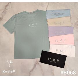 футболка жіноча B068 mix р.46-48 "Kosta" недорого оптом від прямого постачальника