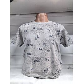 Фотография Футболка мужская 1960 grey р.S-2XL "RING" недорого оптом от прямого поставщика