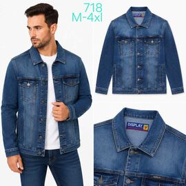 Фотография Куртка мужская 718 blue р.M-4XL "Vingvgs" недорого оптом от прямого поставщика
