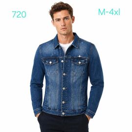 Фотография Куртка мужская 720 blue р.M-4XL "Vingvgs" недорого оптом от прямого поставщика
