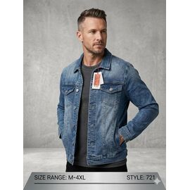 Фотография Куртка мужская 721 blue р.M-4XL "Vingvgs" недорого оптом от прямого поставщика