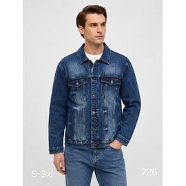 Фотография Куртка мужская 726 blue р.S-3XL "Vingvgs" недорого оптом от прямого поставщика