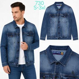 Фотография Куртка мужская 730 blue р.S-3XL "Vingvgs" недорого оптом от прямого поставщика