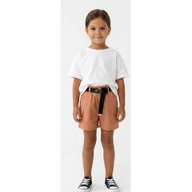 Дитячі шорти на дівчинку 4523 beige р.9-12 "MALIBU" недорого оптом від прямого постачальника