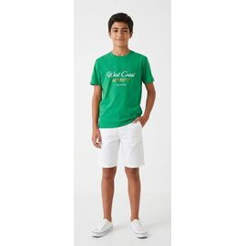 футболка дитяча на хлопчика 5681 green р.13-16 "MALIBU" недорого оптом від прямого постачальника