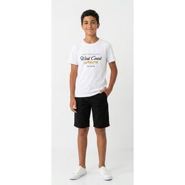 футболка дитяча на хлопчика 5681 white р.13-16 "MALIBU" недорого оптом від прямого постачальника