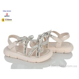 Босоніжки дитячі літні Літо A26258 beige (6 пар р.31-36) "Clibee-Doremi" недорого оптом від прямого постачальника