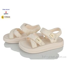 Босоніжки дитячі літні Літо 25A2612 beige (7 пар р.31-37) "Clibee-Doremi" недорого оптом від прямого постачальника
