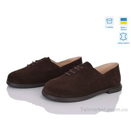 Туфлі жіночі стильні Весна/осінь 5078 корич.з. (6 пар р.36-40) "A.N.I.One" недорого оптом від прямого постачальника