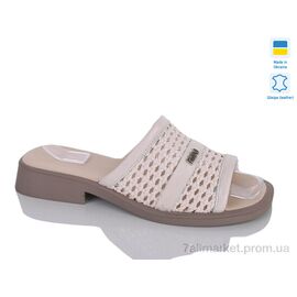 Шльопанці жіночі полегшені Літо 888 беж к. (6 пар р.37-42) "Sali" недорого оптом від прямого постачальника