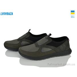 Кросівки чоловічі модні Літо Paolla  Sport 9 хакі (8 пар р.40-45) "Lvovbaza" недорого оптом від прямого постачальника