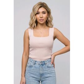 Майка жіноча 002 beige р.42-46 "Kosta" недорого оптом від прямого постачальника