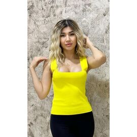 Майка жіноча 002 yellow р.42-46 "Kosta" недорого оптом від прямого постачальника