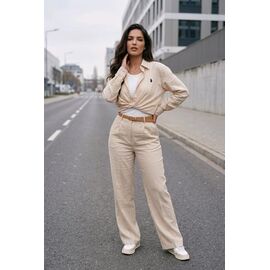 Сорочка жіноча 1101 beige р.42-46 "Kosta" недорого оптом від прямого постачальника