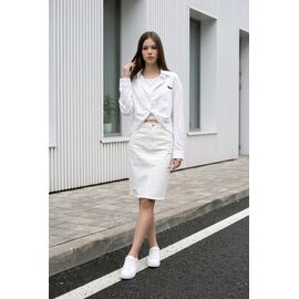 Сорочка жіноча 1103 white р.42-46 "Kosta" недорого оптом від прямого постачальника