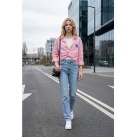Сорочка жіноча 1106 pink р.42-46 "Kosta" недорого оптом від прямого постачальника