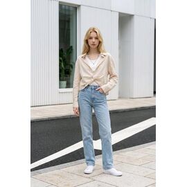 Сорочка жіноча 1108 beige р.42-46 "Kosta" недорого оптом від прямого постачальника