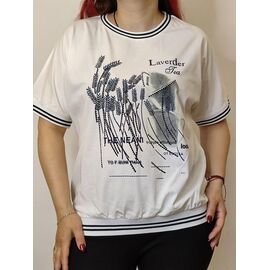 Майка жіноча 1313-9 white р.48-52 "Kosta" недорого оптом від прямого постачальника