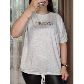 футболка жіноча 3606 l.grey р.L-XL "Kosta" недорого оптом від прямого постачальника