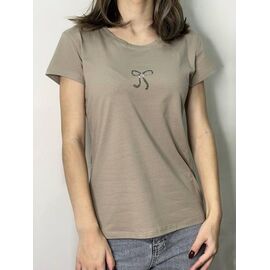 футболка жіноча A035 beige р.42-48 "Kosta" недорого оптом від прямого постачальника
