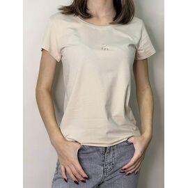 футболка жіноча A039 beige р.42-48 "Kosta" недорого оптом від прямого постачальника
