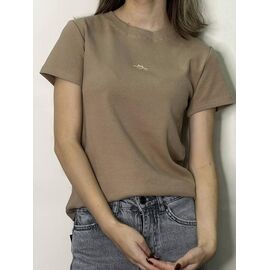 футболка жіноча H013 beige р.42-46 "Kosta" недорого оптом від прямого постачальника