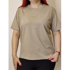 футболка жіноча Y125 beige р.48-52 "Kosta" недорого оптом від прямого постачальника