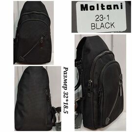 Барсетка чоловіча TH23-1 black р.32-18.5-5 "Annet" недорого оптом від прямого постачальника