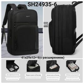 Фотография Рюкзак мужской TH24935 black р.41-29-12 "Annet" недорого оптом от прямого поставщика