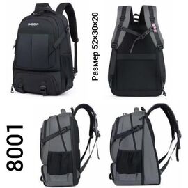 Фотография Рюкзак мужской TH8001 black р.52-30-20 "Annet" недорого оптом от прямого поставщика
