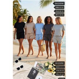 Костюм жіночий BH2509 beige р.M-XL "Dorimodes" недорого оптом від прямого постачальника